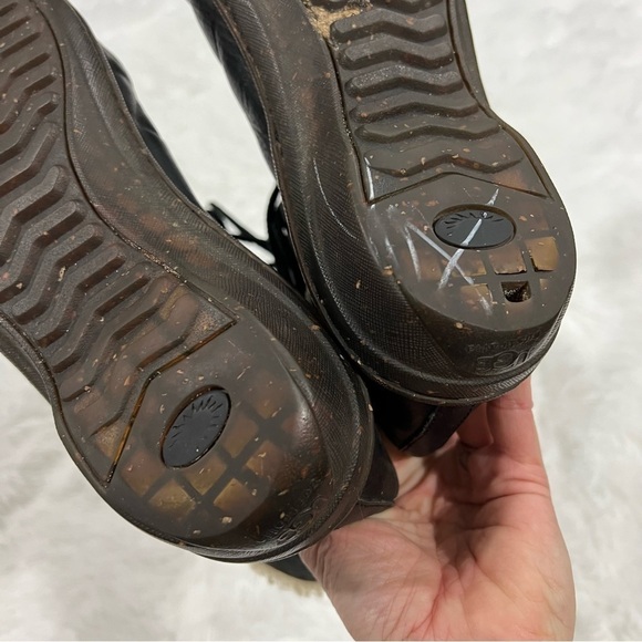 UGG Caspia Sheepskin Lined Leather Ankle Boots Size 8 - Picture 7 of 11